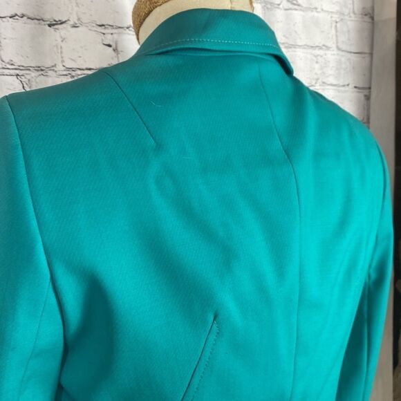 Escada Vintage 2 Piece Wool Pencil Skirt & Double Button Blazer‎ Set Small Green - Picture 5 of 16